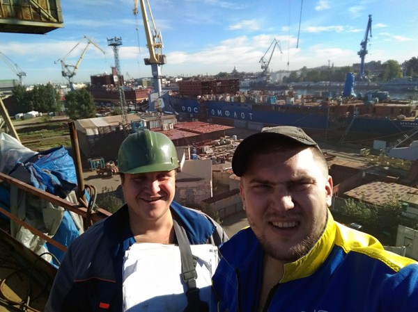 And here is my workspace - My, Work, Shipbuilding, , Rosatomflot, Icebreaker Arktika, Shipbuilding