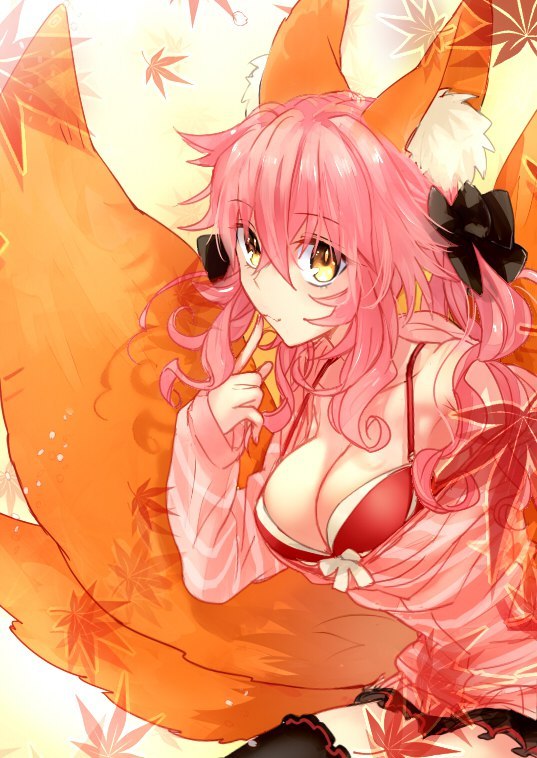 Tamamo no mae post =) - NSFW, Anime, Anime art, Fate grand order, Tamamo no mae, Longpost