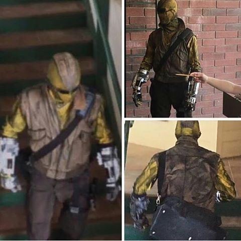 The first photos of the Shocker from the filming of Spider-Man: Homecoming - Spiderman, Shocker, Movies, Longpost, Stun gun