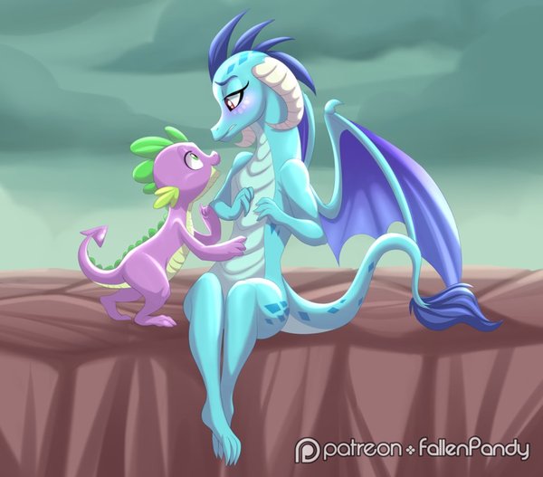 Немного драконьих грузоперевозок - Spike, Шиппинг, My Little Pony, Princess Ember