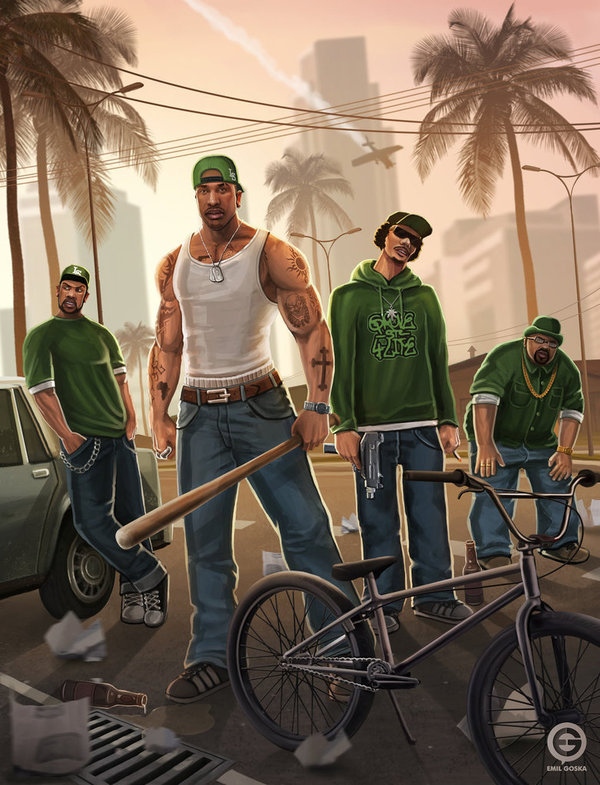 Four live, dog! , GTA, GTA: San Andreas