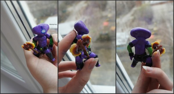 DATA2 - My, Faceless void, Dota, Dota 2, Handmade, Figurines, Dota 2, With your own hands