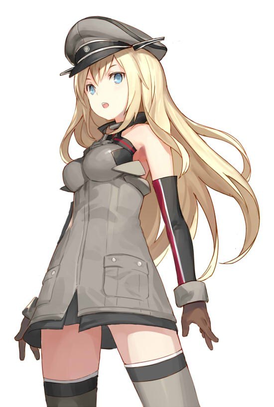 Bismarck - Аниме, Kantai Collection, Bismarck, Anime Art