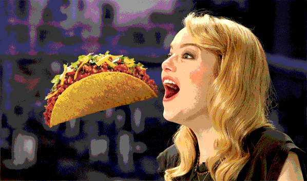 From now on, I'm scared to climb in google pictures. - Google, Taco, Suddenly, Mexican cuisine, GIF