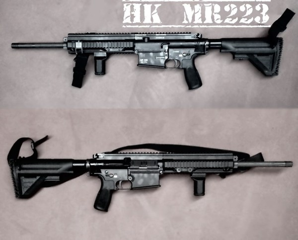 HK MR223 carbine (Germany) - Weapon, Hunting weapons, Carbine, , Longpost