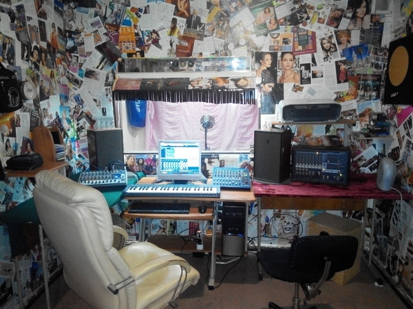 My work place! - My, , Music, A life, Workplace, Work