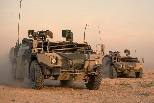 Battle fennecs. - Army, Germany, Technics, Afghanistan, Armored car, Fenech, Desert