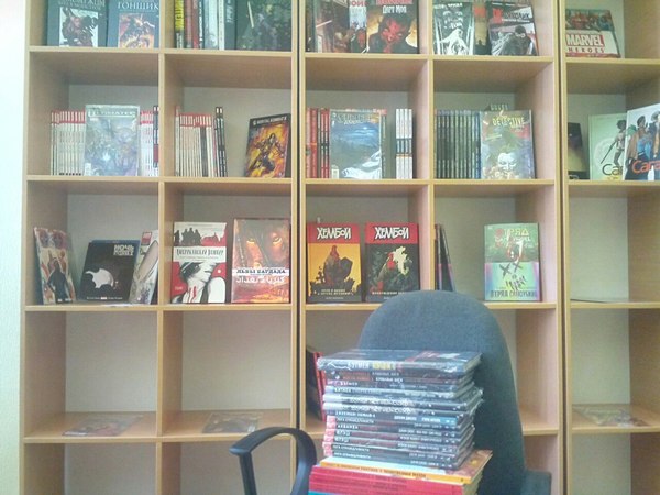 My workplace is a comic book store! - My, Score, Comics, Marvel, Marvel vs DC, Workplace, 