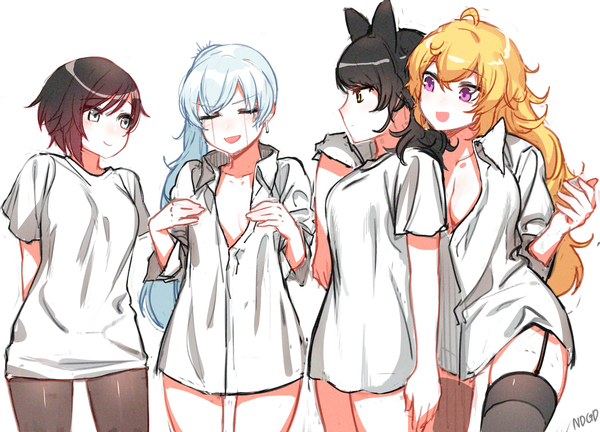 Sexy RWBY - RWBY, Не аниме, Америме, Арт