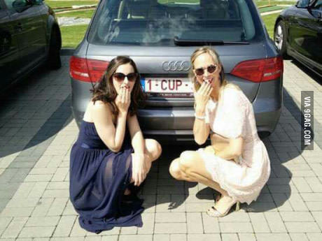 2 girls and... - , 9GAG, Car