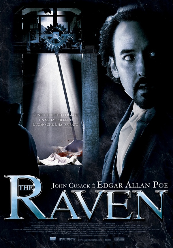 I advise you to watch the movie The Raven (2011) - I advise you to look, USA, Spain, Hungary, Serbia, Detective, Thriller, Drama, Video, Longpost