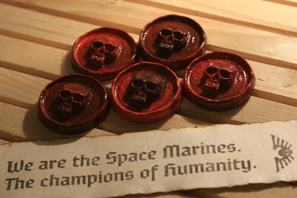 Warhammer 40000 | Purity Seal | Seals of Purity - My, Warhammer, Warhammer 40k, Warhammer fantasy battles, , Seal of purity, Purity seal, Presents, Longpost