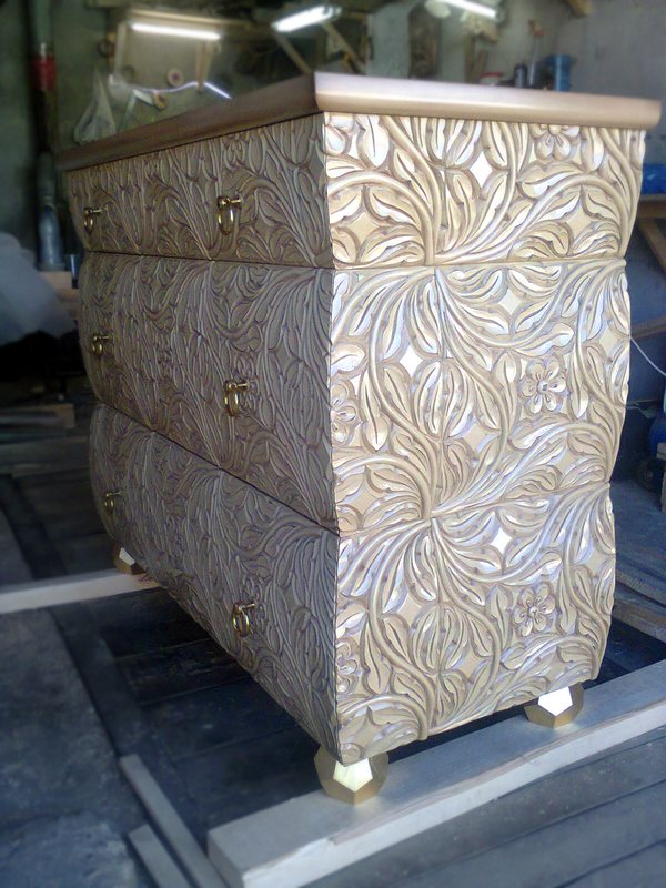 Chest of drawers (a third of mine, as I cut only the sides) - My, Furniture, Dresser, Italy, Thread, Tree, Longpost