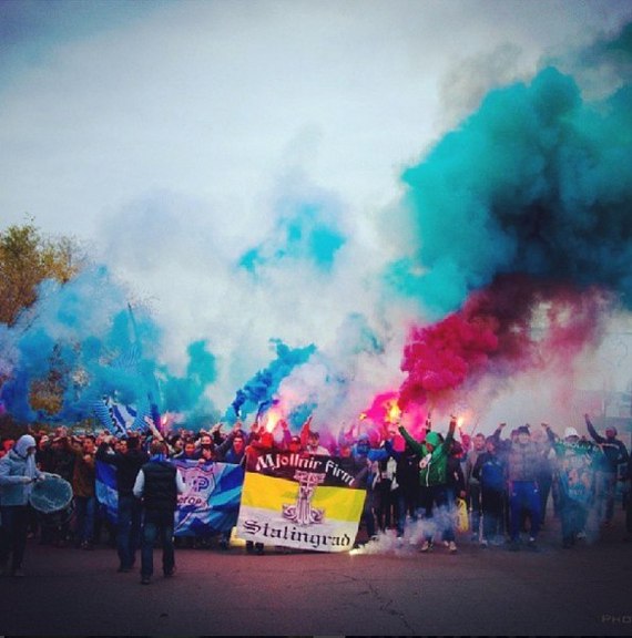 Rotor Volgograd. - Rotor, Football, Russian football, Volgograd, Hooligans, , Ultras, Болельщики, Longpost