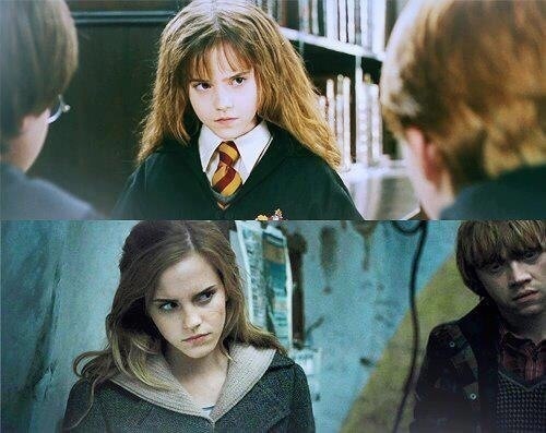 All the same look. - Hermione, Harry Potter