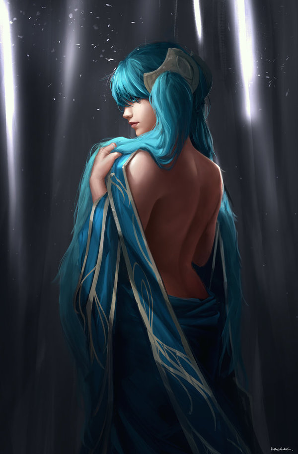 Sona - Art, Games, League of legends, 