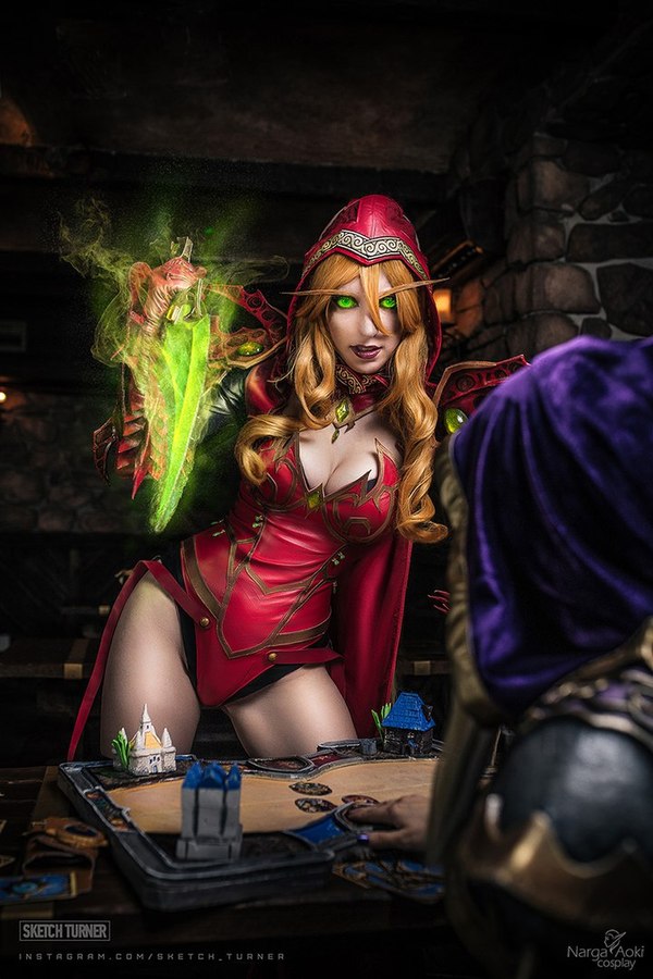      Aliza Cosplay  Narga-Lifestream Hearthstone, Blizzard, World of Warcraft, , , Narga