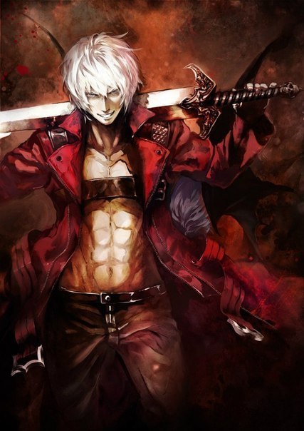 Немного артов по Devil May Cry #4 - Данте, Devil May Cry 3, Арт, Devil May Cry