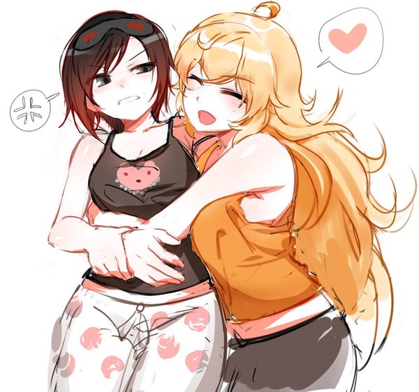     =^__^= RWBY, , , Ruby Rose, Yang Xiao Long