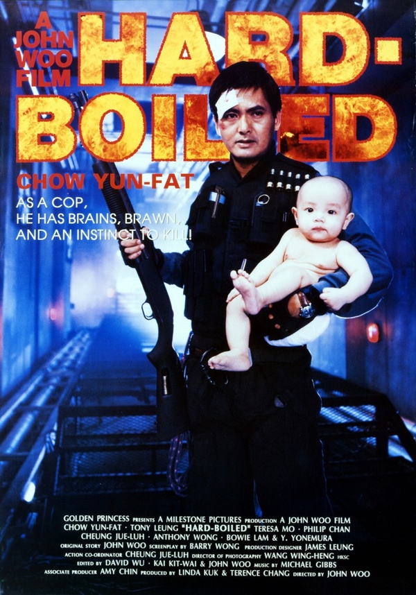 I advise you to watch the movie Hard Boiled (1992) - I advise you to look, Video, , Hong Kong, Боевики, Thriller, John Woo, Longpost