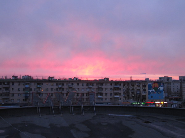 Fire Rising - My, Morning, Photo, Sunrise, Sunrise
