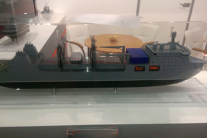 Plant Pella presented the project of the Arctic tanker for the Navy - Defense industry, Shipbuilding, Navy