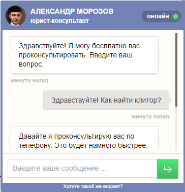 Когда на деле сложнее, чем в книге - Виджет, Моё, Клитор, Бот, Юридическая помощь