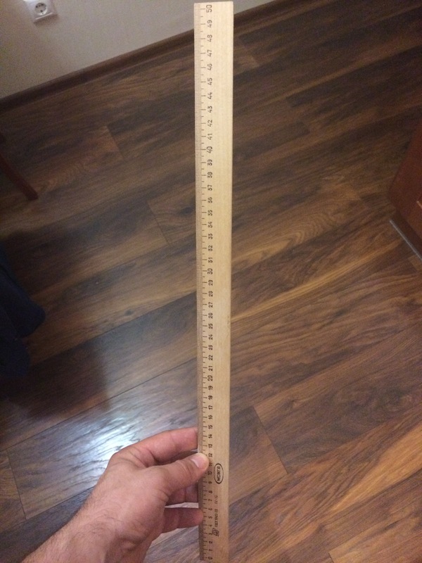 Shall we measure? - My, The size, Ruler, If you know what I mean