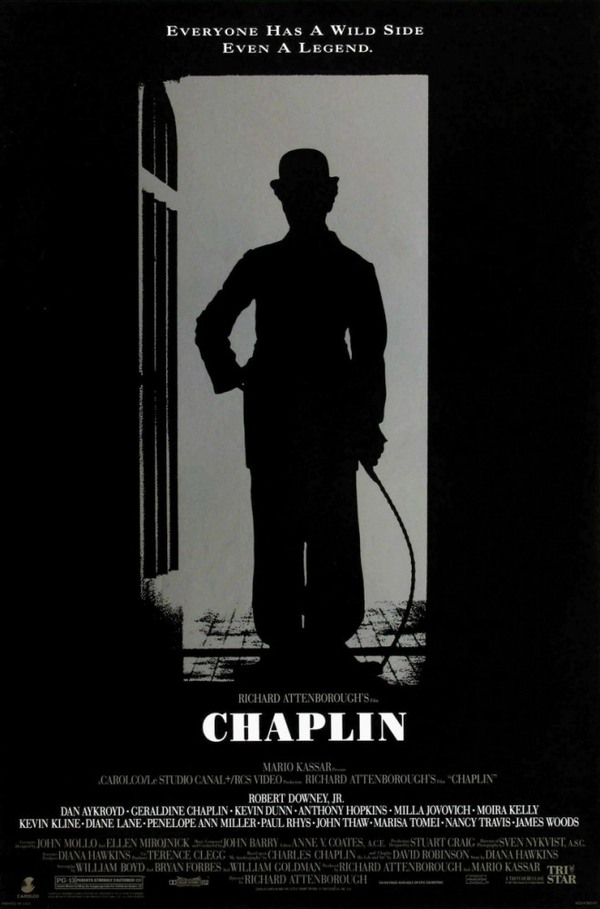 I advise you to see: Chaplin (1992) - I advise you to look, Drama, Biography, Robert Downey the Younger, Movies, Charlie Chaplin, Robert Downey Jr.