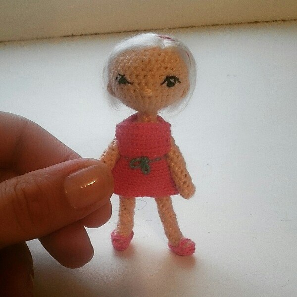 Baby - Author's toy, Doll, Knitting, Girl, Soft toy, Toys