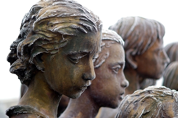 Bronze children of Lidice - My, Children, Fascism, The Second World War, Longpost