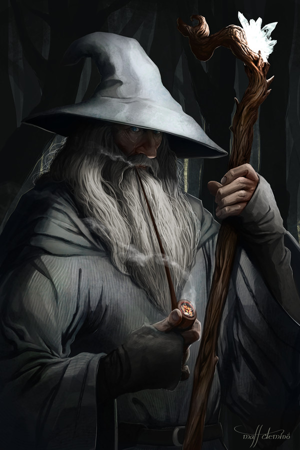 Gandalf the Gray - Lord of the Rings, , Art