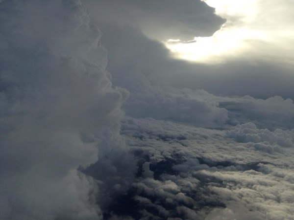 Along the very edge - Clouds, Cockpit, Bad weather