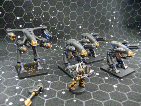 And here are those same Spacecrusade dreadnoughts. - Warhammer 30k, Warhammer, Old warhammer, , Miniature, Longpost