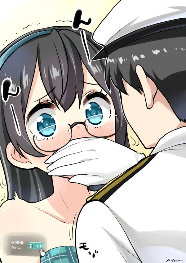 When Ooido is too talkative - Anime art, Kantai collection, Ooyodo, 