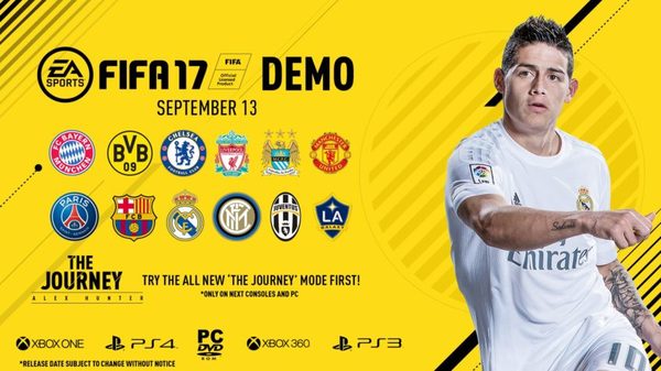 Вышла Fifa 17 Demo - FIFA 17, Demo, Игры