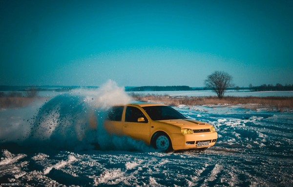 Golf 4. - Моё, Volkswagen Golf, Гольф, Машина, Зима, Авто, Автофото, Canon600d, Фотограф