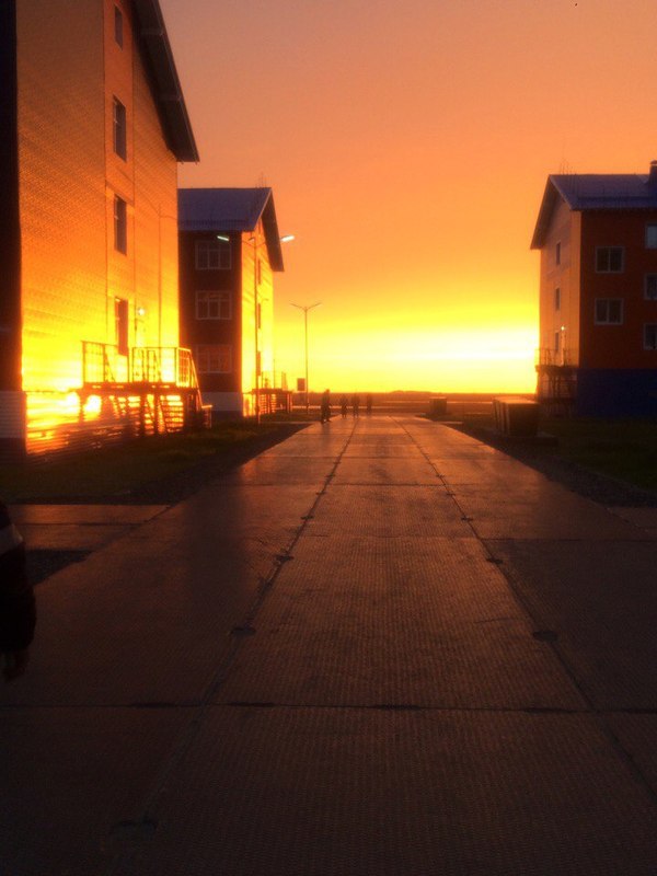 martian sunset - Sunset, Yamal, Mars, Russia, Photographer, The photo