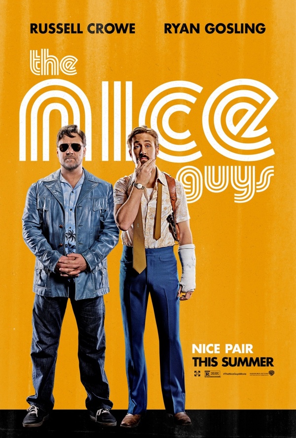 I advise you to watch the movie The Nice Guys (2016) - Video, Longpost, USA, Great Britain, Боевики, Comedy, Crime, Russell Crowe, I advise you to look, Ryan Gosling