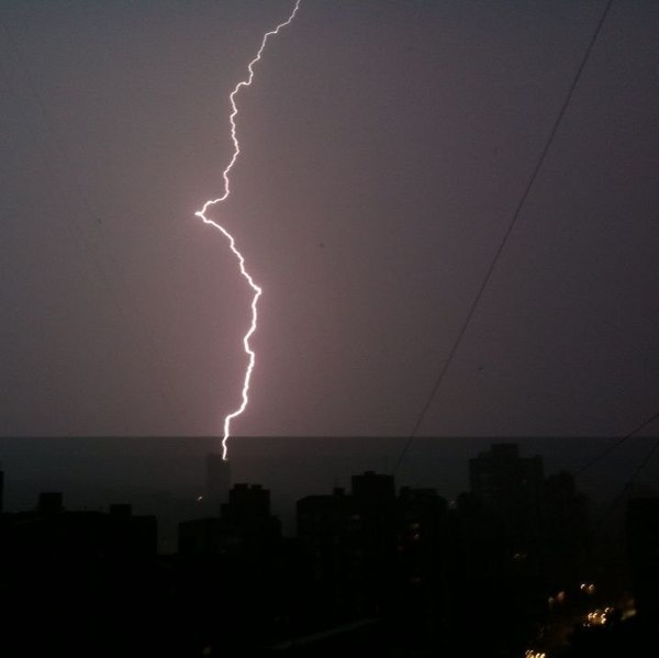 Fool and Lightning - My, The photo, Fools, Lightning, Start, Nature, Longpost