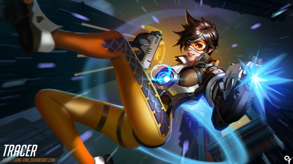 Tracer , , Overwatch, Tracer, Liang Xing