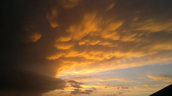 These are the beautiful clouds I saw at the end of summer. - Sky, My, Photo, Cirrus clouds, Clouds