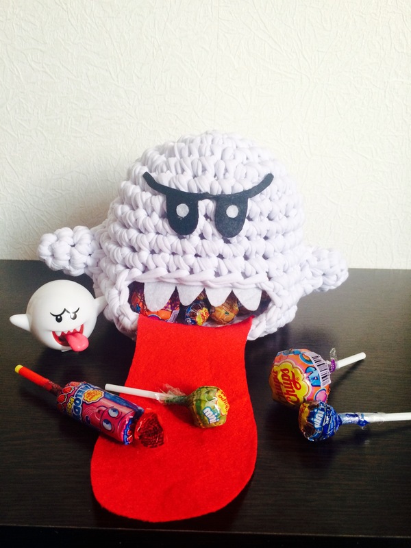 Lollipop Buu - Characters (edit), Needlework, Crochet, My, Super mario bros, Chupa Chups