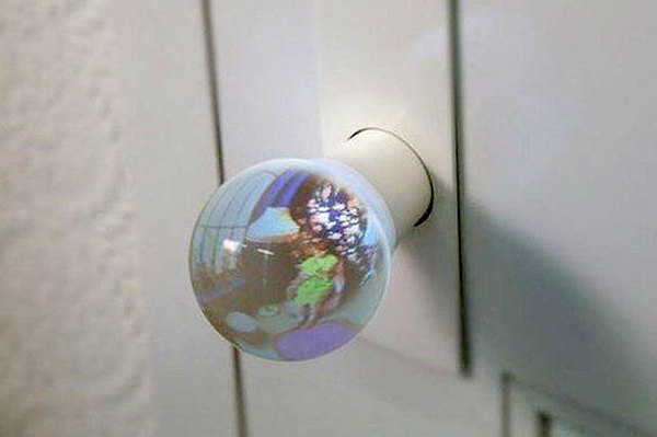 Doorknob through which you can see who is behind the door - Japan, Industrial Design, Go nuts, Other planet