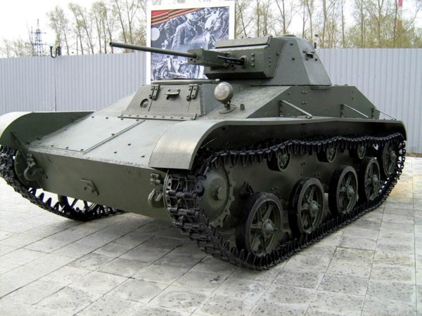 On September 15, 1941, the first serial light tank T-60 was produced. - Story, Tanks, Military equipment, t-60, The Great Patriotic War, September, USSR technique, Longpost, Soviet technology