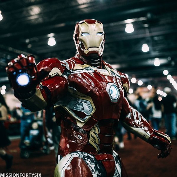 Невероятно крутой косплей. - Iron Man, Железный человек, Косплей