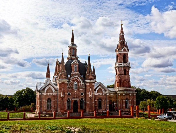 Church in the village of Veshalovka, Lipetsk region - Church, Longpost, Lipetsk, My, Photo, Architecture