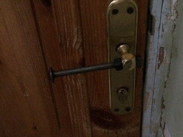 A pen.. - My, Door knob, University