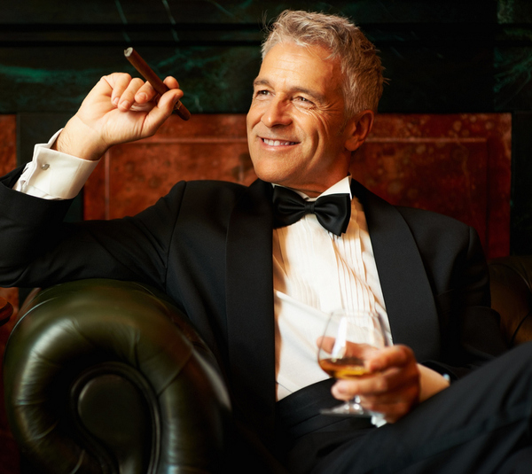 I feel the same way when I come home from work on Friday - Friday, Cognac, Cigar, Joy