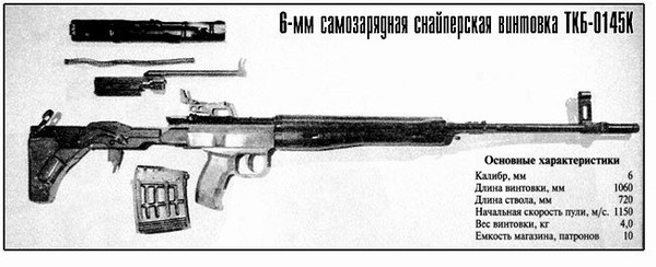 Sniper rifle TKB-0145K - Weapon, Weapon, Sniper rifle, Longpost, TKB